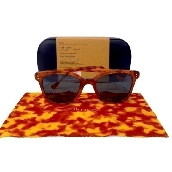 KOMONO Renee Caramel Demi New Sunglasses🌴 - Picture 3 of 12